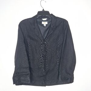 Talbots "The Shacket In Irish Linen"Quite Lux.,100% Linen, button-down jacket.